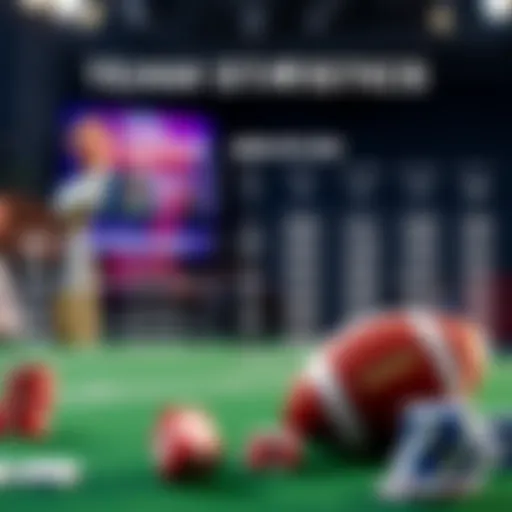 Visual representation of team statistics for Super Bowl 2022