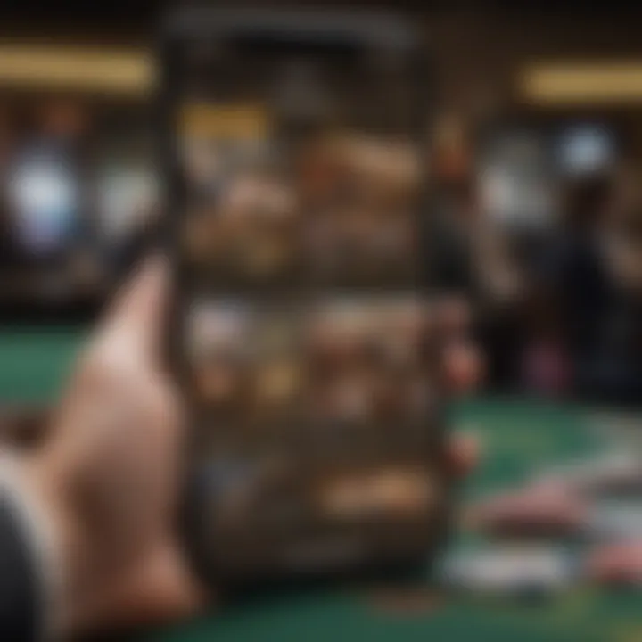 Visual representation of betting options available in the app