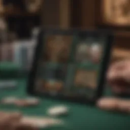 User interface of the BetMGM DC app showcasing its sleek design