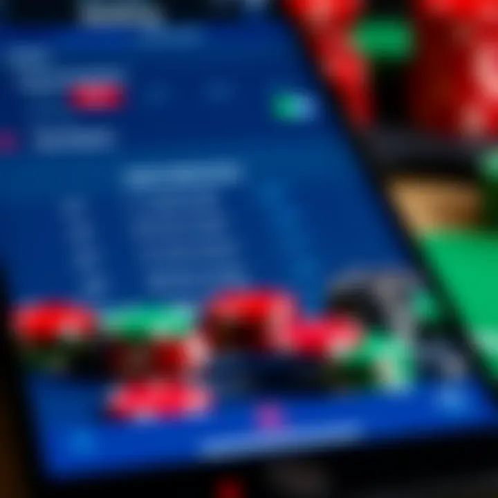 Exploring Betting Options in Betrivers App Detailed view of betting options available in the Betrivers app