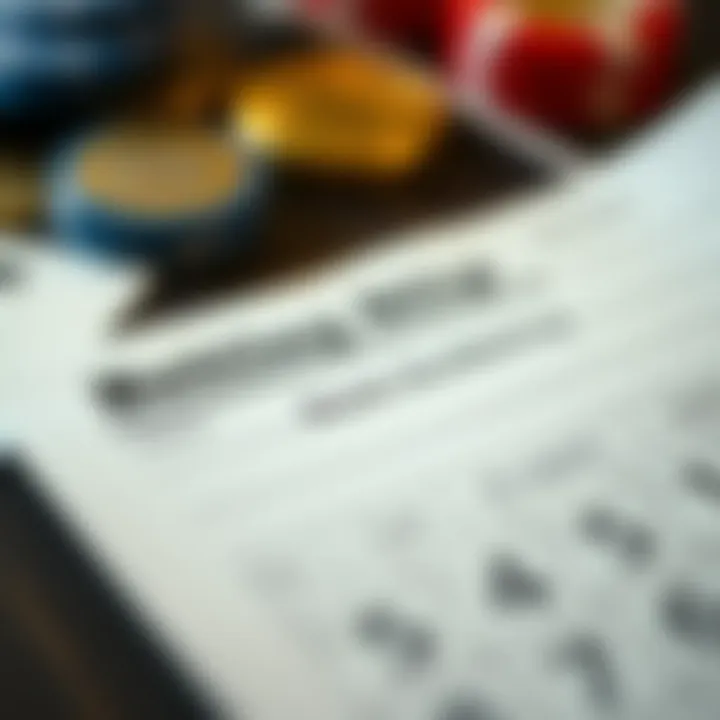 Close-up of a betting slip filled out for the Kentucky Derby