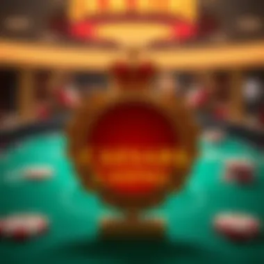 Caesars Casino logo showcasing a regal design