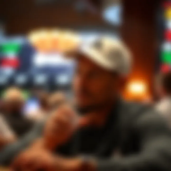 A graphic representation of Charlie Woods influencing sports betting