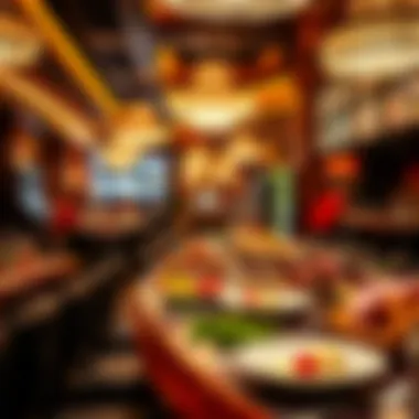 Culinary Delights at Circa's Dining Venues Vibrant dining scene with an array of culinary delights
