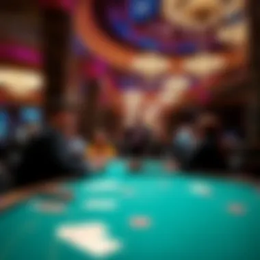 Luxurious casino environment at Cosmopolitan Las Vegas