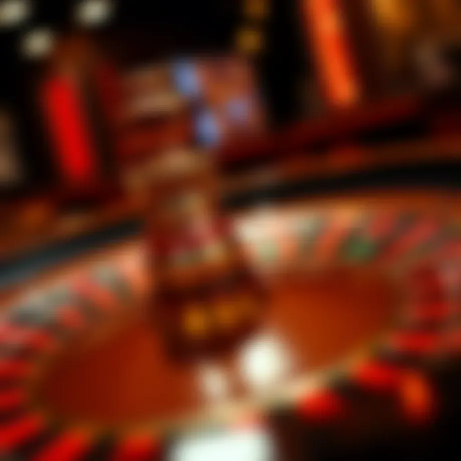 Live American roulette wheel showcasing vibrant colors and detailed layout