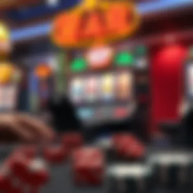 An informative graphic emphasizing responsible gaming practices in the context of slots