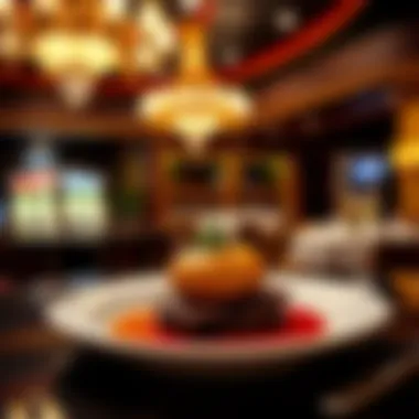 Culinary Delights at Bally's Casino Gourmet dining experience featuring an exquisite dish at Bally's