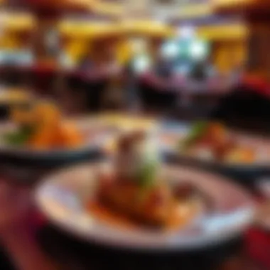 Signature Dishes from Biloxi's Finest Buffets Plated dishes highlighting buffet's unique culinary style