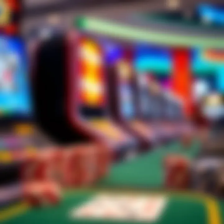 Popular Gaming Options at Bet MGM Casino Close-up of popular gaming options available at Bet MGM Casino NJ