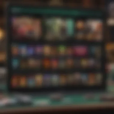 DraftKings Casino User Interface Overview of DraftKings Casino interface