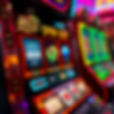 Close-up view of the Dragon Spin Slot Machine interface highlighting unique gameplay features