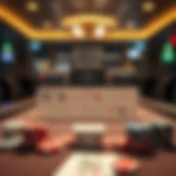 Visual representation of free cash tournament structure with key components