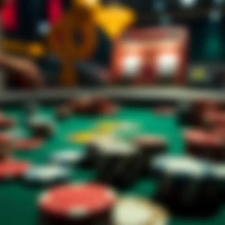 Optimal Chip Usage Strategy A strategic gaming layout emphasizing optimal chip usage.