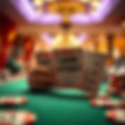 Visual representation of online lottery ticket