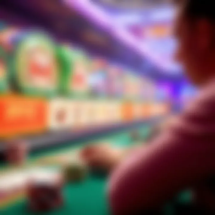 The Evolution of Online Casino Gaming A vibrant graphic showing the evolution of online casino gaming through the years