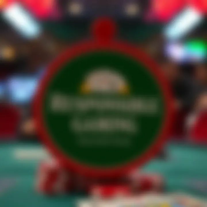 Promoting Responsible Gambling A responsible gaming symbol emphasizing safe gambling