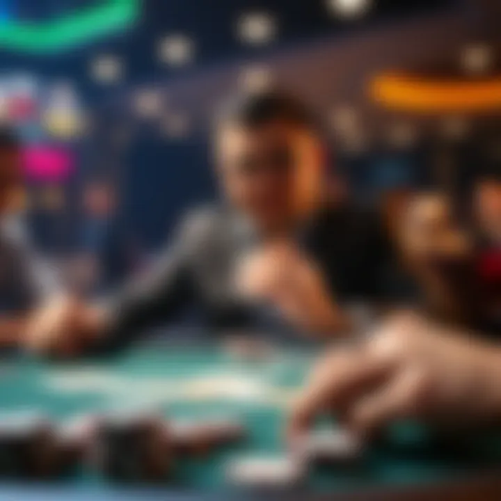 Responsible gambling practices highlighted in a gaming environment