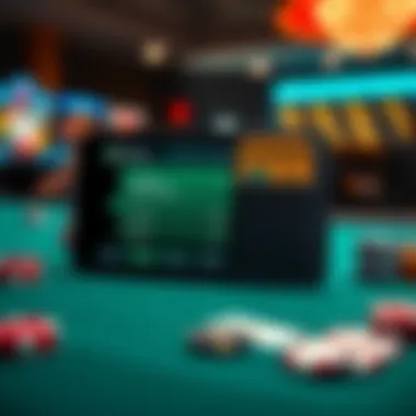 A sleek digital wallet interface showcasing quick transactions