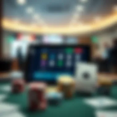 User-Friendly Digital Lottery Interface Digital lottery ticket purchase interface