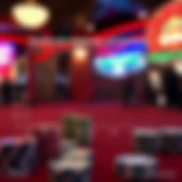 Graph showcasing economic impacts of casinos on local economies