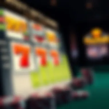 Graph showcasing payout percentages of various slot games
