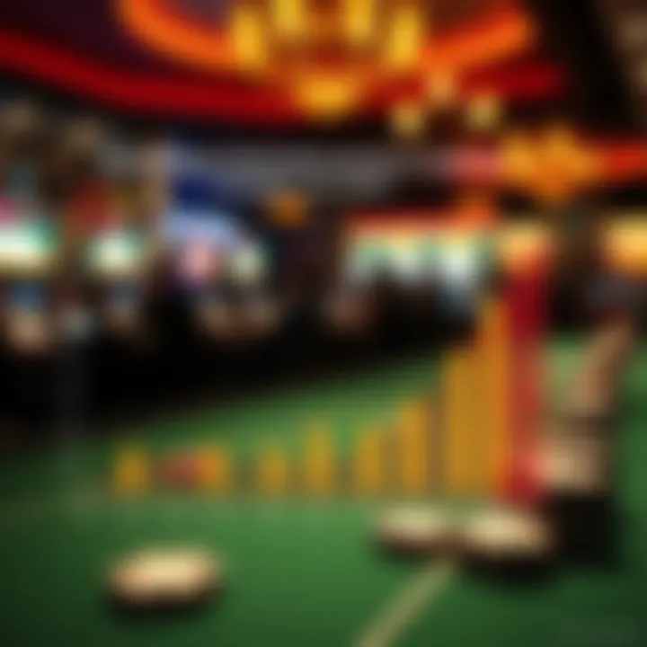 Technological Advancements in Casinos Graph illustrating trends in casino technology adoption