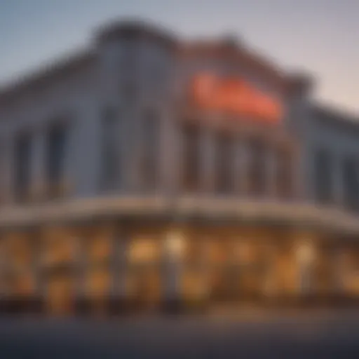 Exterior view of a prominent casino in Wilmington