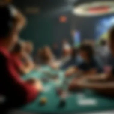 A vibrant online gaming community gathering around dragon-themed gameplay