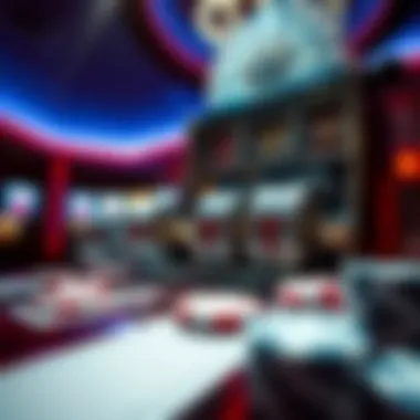 Intricate Design of Platinum Slots Illustration showcasing the intricate design of platinum casino slots.