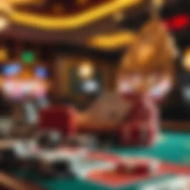 Strategies for Maximizing Returns in Casino Gaming Concept art showing strategies for maximizing returns in casino gaming.