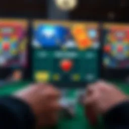 Innovative gaming interface showcasing real money rewards