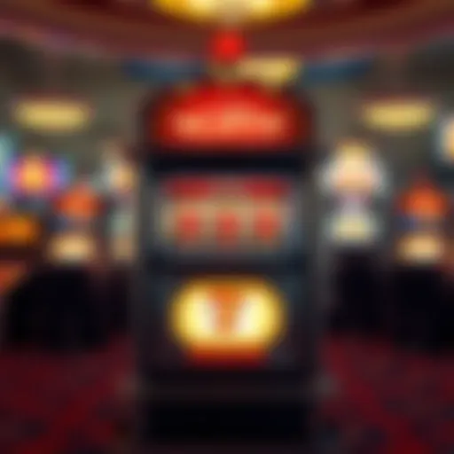 Classic Vegas Slot Machine Design A stunning digital representation of a classic Vegas slot machine