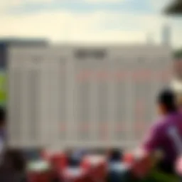 Detailed odds chart for the Indianapolis 500