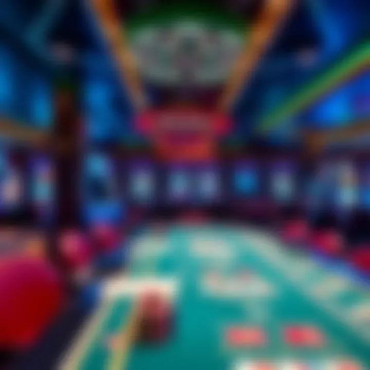 Diverse Gaming Offerings Inside 3 Kings Casino Interior layout showcasing diverse gaming options