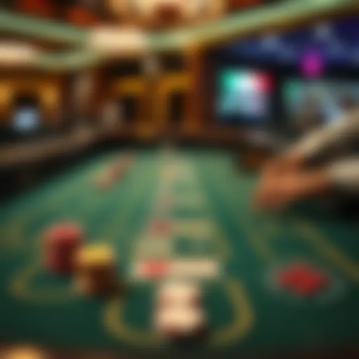 Strategic betting layout for online craps