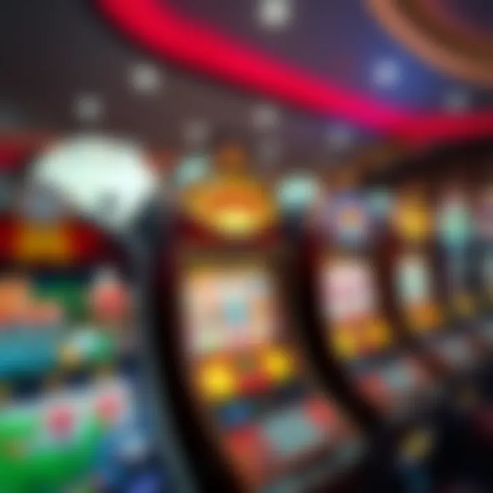 Diverse Range of Free Slot Games Vibrant display of diverse free slot games