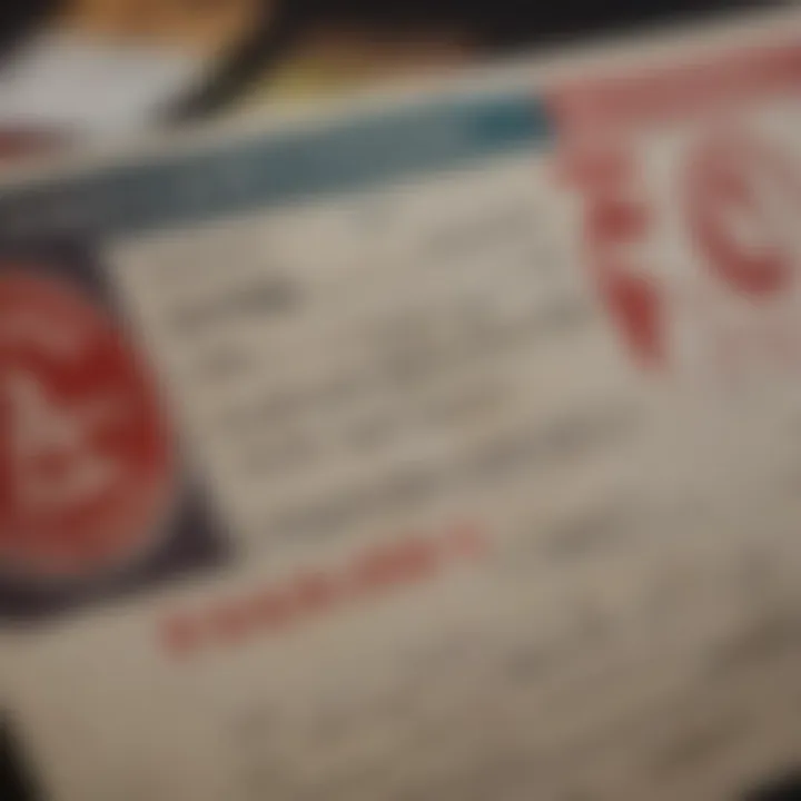 A close-up of a personal check with casino branding