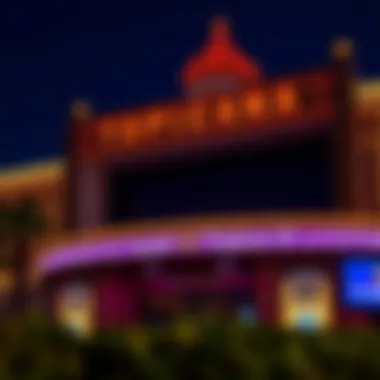 Exterior view of a Tropicana casino showcasing architectural elegance