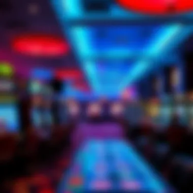 Vibrant gaming floor filled with diverse gaming options and enthusiastic engagement