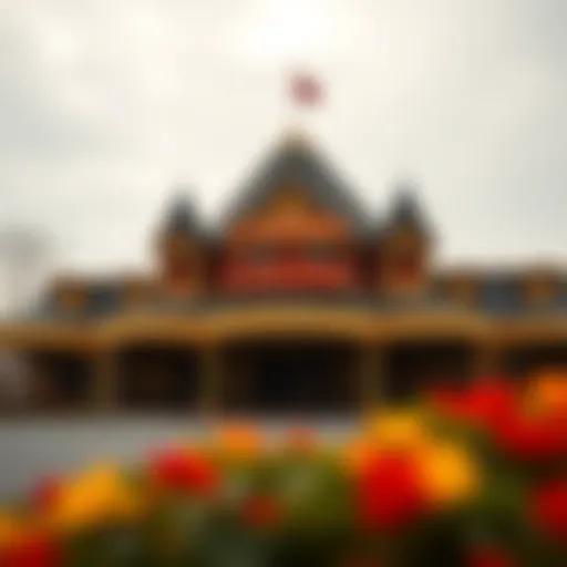 Exterior view of a prominent Upstate New York casino showcasing its architecture
