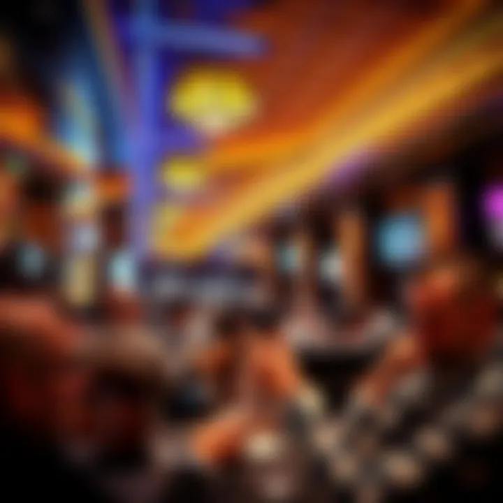 Diverse Entertainment and Dining Experiences at Golden Nugget Guests enjoying entertainment and dining experiences at the Golden Nugget