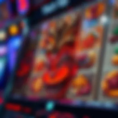 Close-up of the Great Tiki slot machine's unique symbols and features.