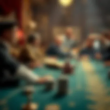 Historical context of betting with vintage elements