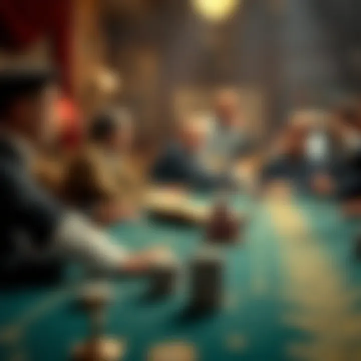 Historical context of betting with vintage elements