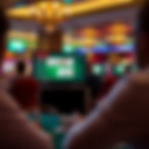 Overview of Hollywood Casino PA online gaming interface