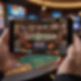 User-friendly interface of the Hollywood Casino Sportsbook app