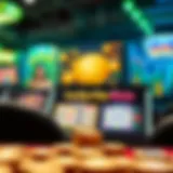 A captivating display of Lucky City Slots interface with vibrant graphics