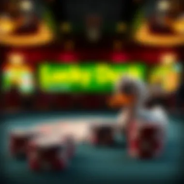 Visual representation of player strategies in Lucky Duck Slots