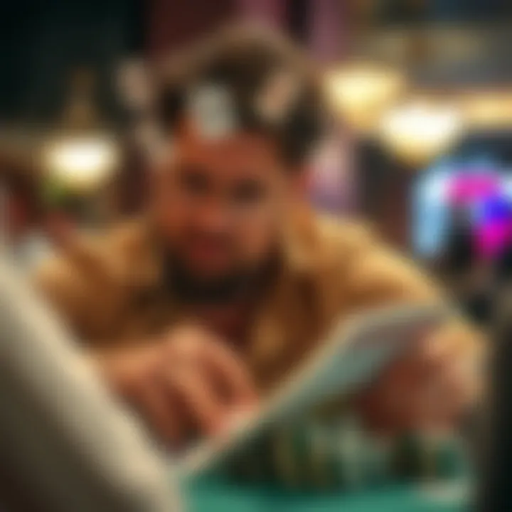 The Mindset of a Strategic Bettor A focused bettor studying fight statistics